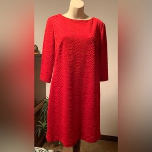 Like New Red A-Line Dress